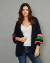 Copy of Chunky Knit Cardigan - Navy - Slouchy