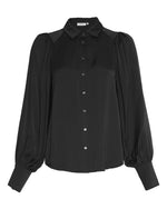 Maluca Black Shirt - Slouchy