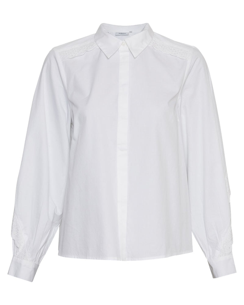 Josetta White Shirt - Slouchy