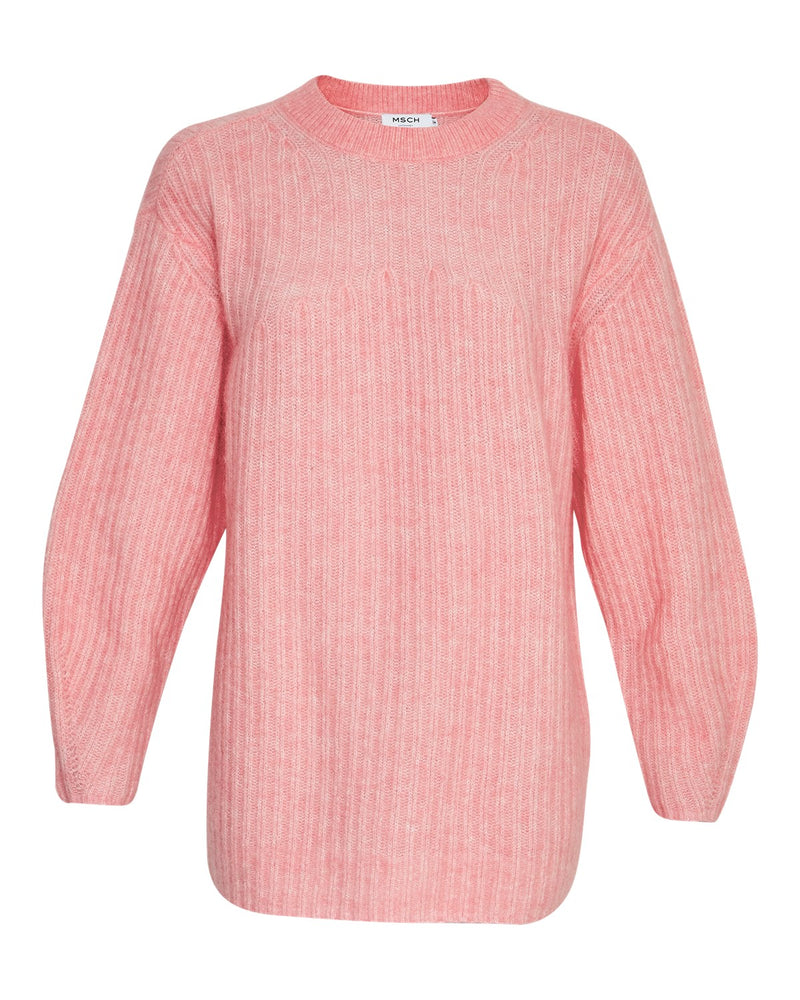 Nenaya Pull Over Jumper - Peony Pink - Slouchy