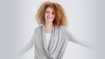 Darcy Supersoft Wrap Top - Slouchy