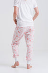 Luna Leopard Brushed Cotton Pyjama Trouser - Slouchy