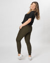 Magic Joggers - Olive - Slouchy