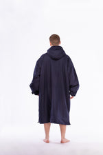 Long Sleeve Change Robe - Blue/Grey - Slouchy
