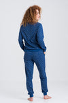 Lightning Bolt Cotton Lounge Set - Slouchy