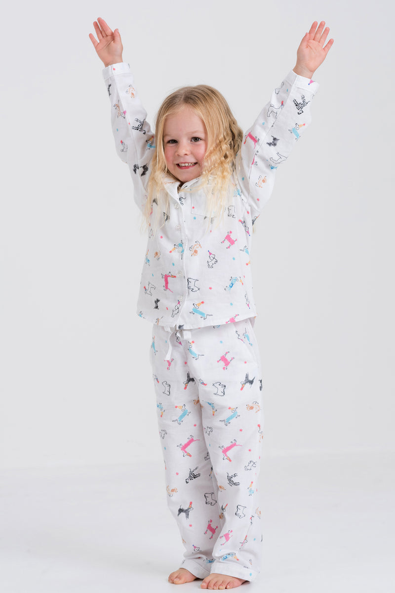 Kids Woof Brushed Cotton Pyjamas – Slouchy