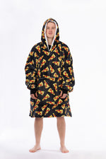 Pizza Slouchy Hoodie - Slouchy