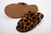 Luxury Fur Shearling Slipper - Leopard - Slouchy