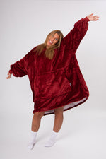 Wine Red Slouchy - Slouchy