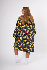 Pizza Slouchy Hoodie - Slouchy