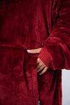 Wine Red Slouchy - Slouchy