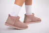 Luxury Sheepskin Boot - Pink - Slouchy