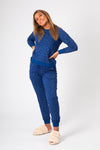 Lightning Bolt Cotton Lounge Set - Slouchy