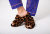 Luxury Fur Shearling Slipper - Leopard - Slouchy