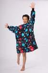 Kids Space Hoodie Blanket - Slouchy