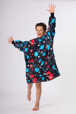 Kids Space Hoodie Blanket - Slouchy