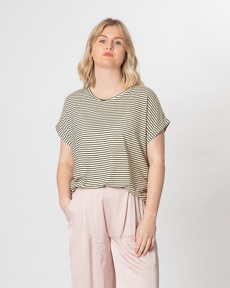 Striped Tee - Slouchy