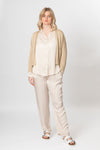 Satin Shirt - Cream - Slouchy