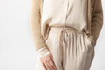 Cream Trouser - Slouchy