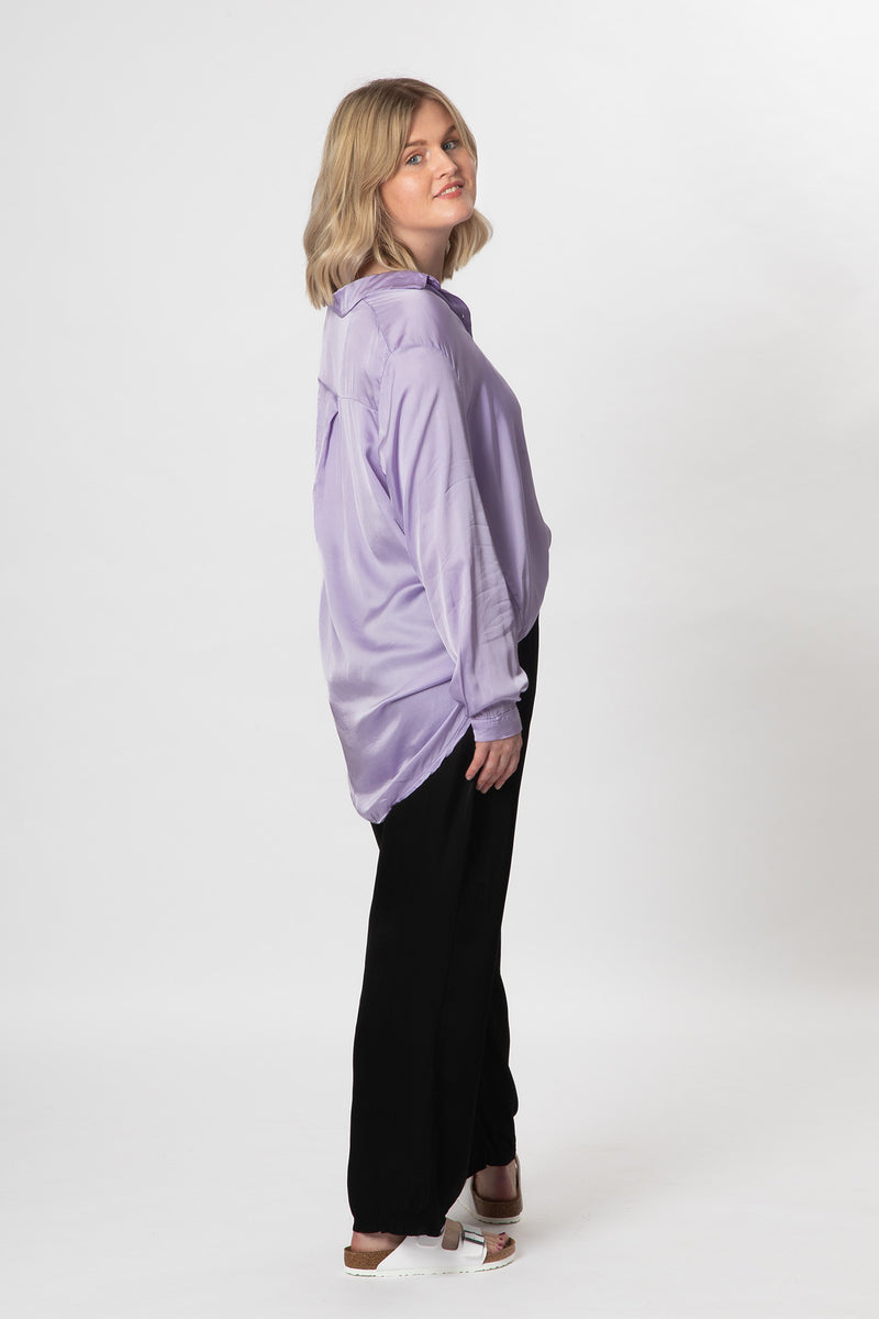 Black Trouser - Slouchy