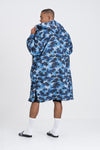 Adult Blue Camouflage Change Robe - Slouchy