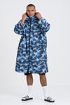 Adult Blue Camouflage Change Robe - Slouchy