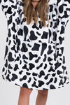 Kids Cow Slouchy - Slouchy