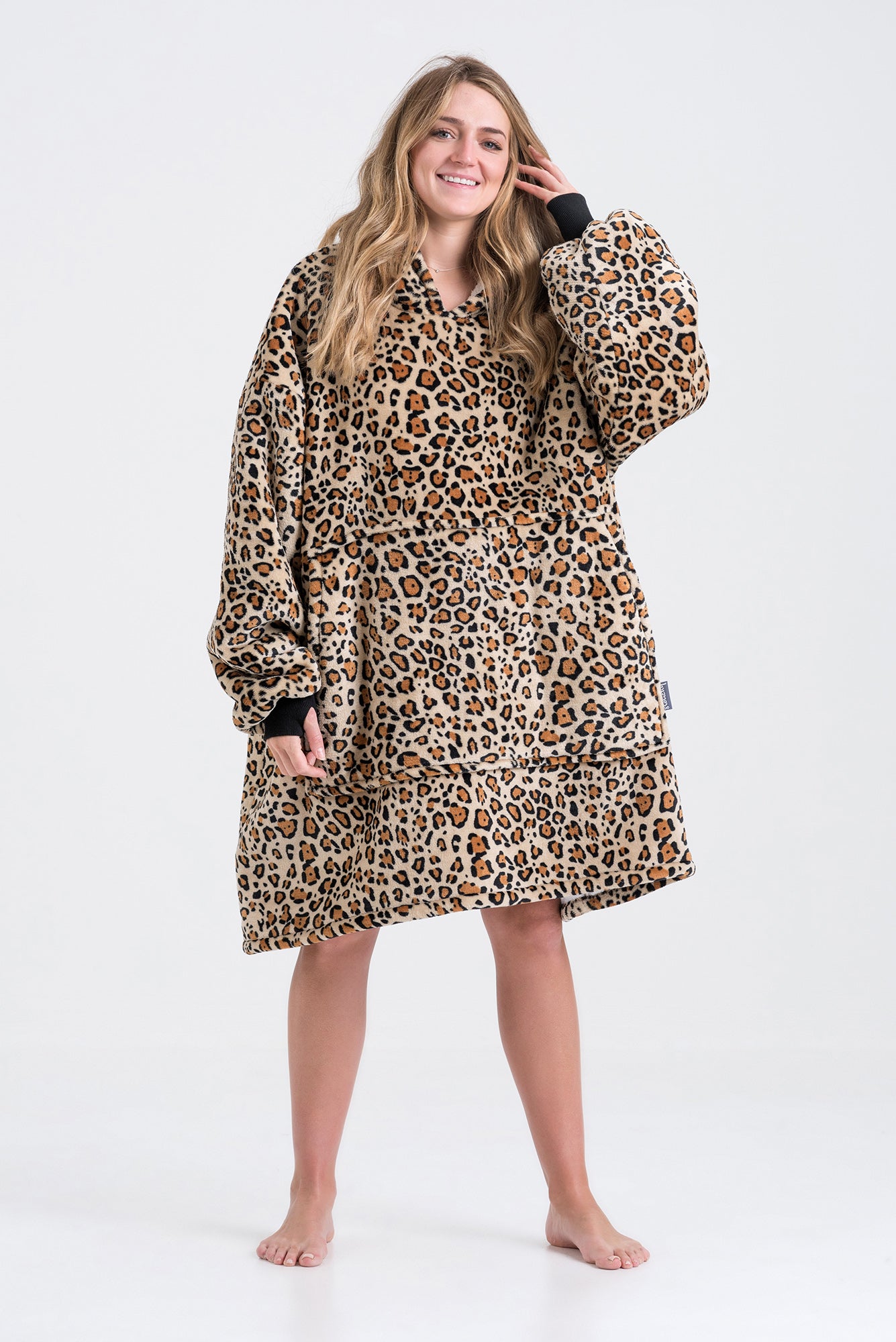Leopard Slouchy Hoodie