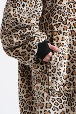 Leopard Slouchy Hoodie - Slouchy