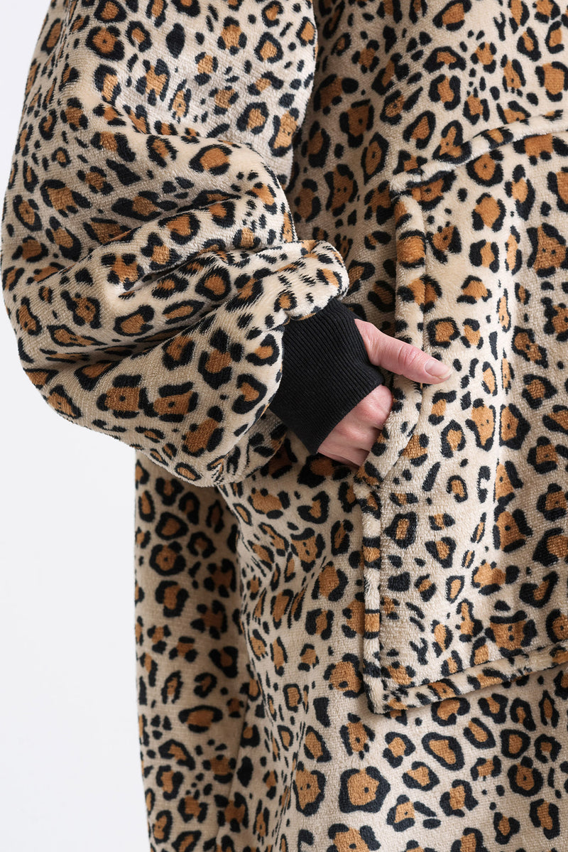 Leopard Slouchy Hoodie