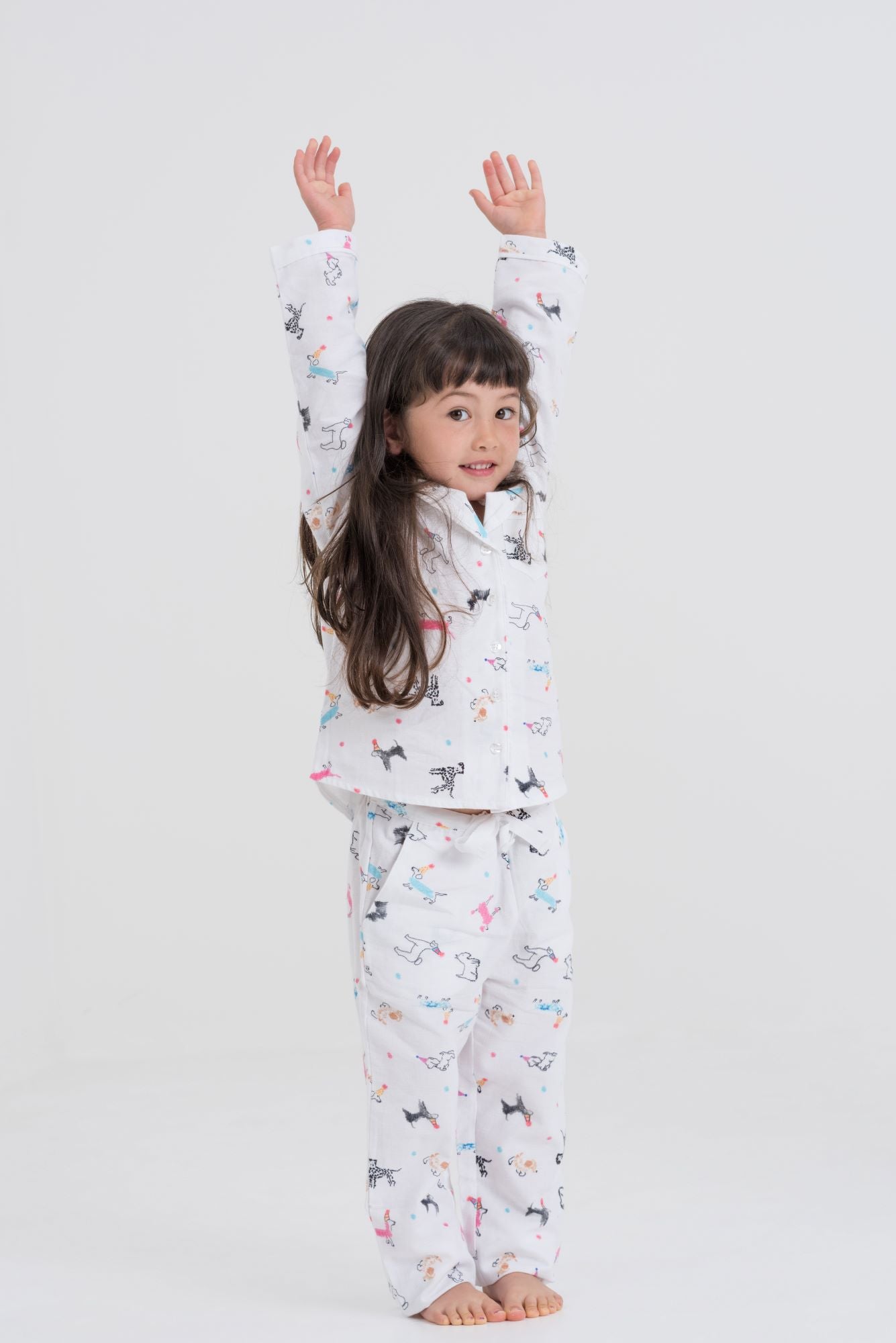 Brushed cotton pyjamas kids 2025